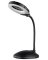 BLK Magnifier Desk Lamp