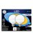 GE 2PK 7W WHT G25Bulb