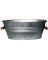 14" Galv Basin Planter