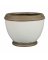 8" WHT Espl Urn Planter