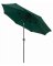 9' LED Hunter Green Umbrella