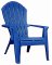 Patriot Blue Adirondack Chair