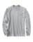 3XL REG GRY LS Pock Tee