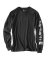 LG REG BLK LS Logo Tee