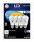 61986   GE Bulb 9W SW A19 4PK