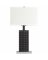 20"BLK Stud Table Lamp