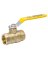 1/4" BRS FPT Ball Valve