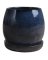 6" Drip BLU Artisan Pot
