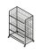 4 Shelf Rolling Rack