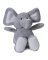 LG GRY Elephant Dog Toy