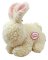 9"Fleece Rabbit Dog Toy