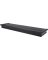 24" BLK Bev Float Shelf