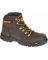 CAT Outline P90803-7M Work Boots, 7, M W, Seal Brown, Leather Upper, Lace-Up