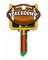 KW1 Football Key Blank