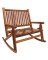 Stain Porch DBL Rocker