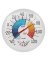 13.25" WHT Thermometer