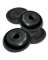 TG 4pk 1-1/8" BLK Leg Pads