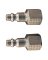 2PK 3/8"NPTF M Plug