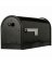 LG BLK Post MNT Mailbox