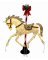 HW60" XMAS Carous Horse