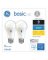 GE 2PK 16W Day A19 Bulb