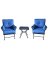 CHAT SET, UPTOWN 3 PC BLUE