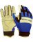 Medium Mens Blue Pigskin Glove