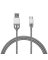 6' WHT Micro USB Cable