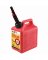 GAL RED Poly Gas Can Flameshield