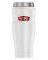 16OZ White Travel Tumbler