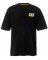 CAT LG BLK S/S Tee