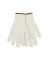 LG WHT Poly/Cott Glove