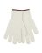 XL WHT Poly/Cott Glove