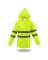 XL YEL PU Rain Jacket