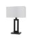 20" BLK Table Lamp