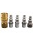 5PC 1/4" NPT Coup Kit