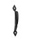 10" BLK Spear Gate Door Pull