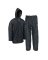 2XL 2PC BLK PVC Suit