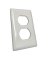 1G WHT MH Wall Plate