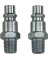 2PK 3/8" I/M Indus Plug