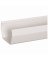 T0573   Gutter 5"x10' WHT Vinyl