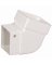 T0525   Square Elbow 2" WHT