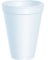 25CT 12OZ Foam Cup