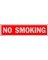 2x8 RED No Smoking Sign