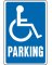 12x18 Handicapped Sign         *