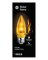 GE 1W FlameBulb Med LED