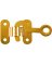 V1841 Brass Hook & Staple