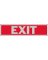 2x8 RED Exit Sign