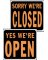 15x19 Open/Closed Sign         *