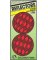 2PK 3-1/4"RED Reflector        *